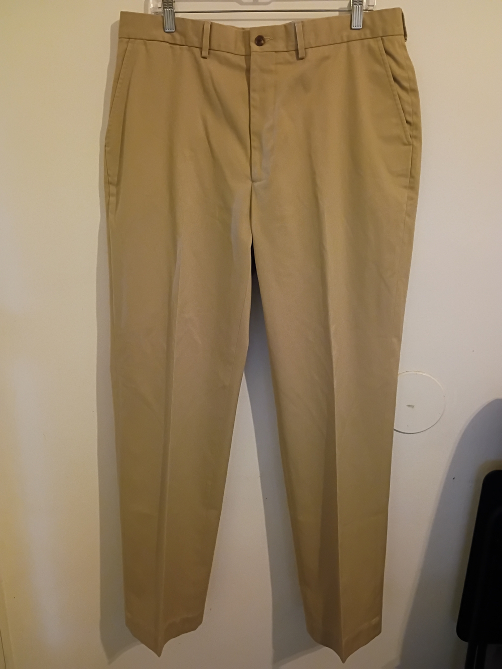 Polo Golf Ralph‎ Lauren  Men's Tan Chino Pants - Classic Straight Fit Sz 36/32